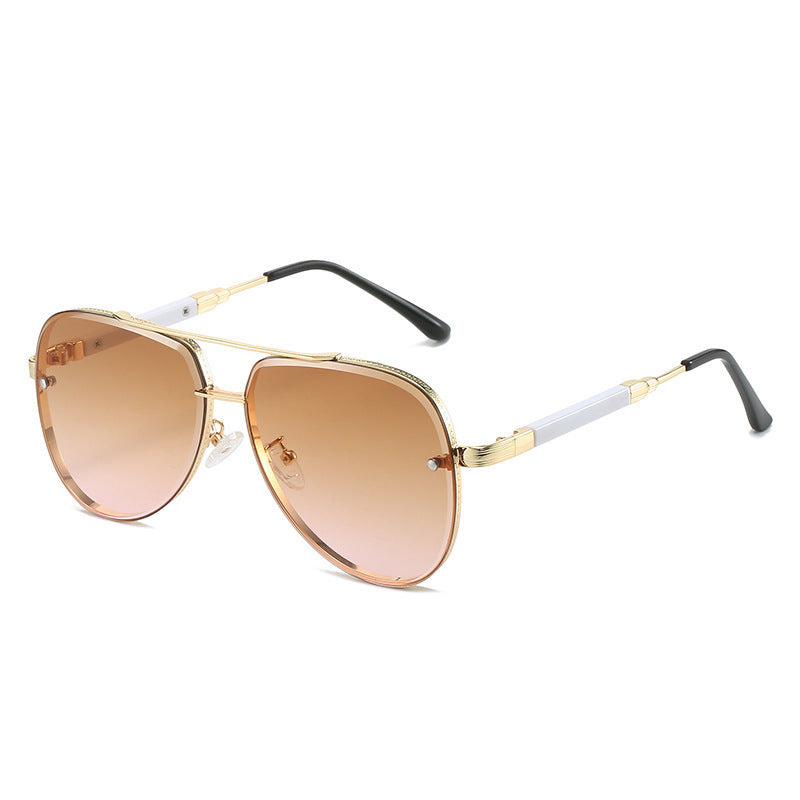 Dame Aviator Solbriller med Gradient Design 5