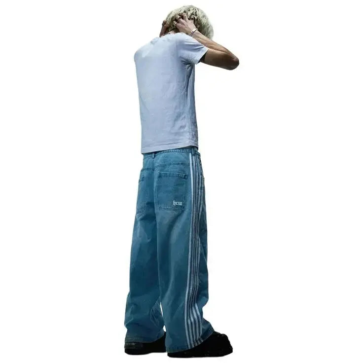 Dame Baggy Jeans Høj Talje 2