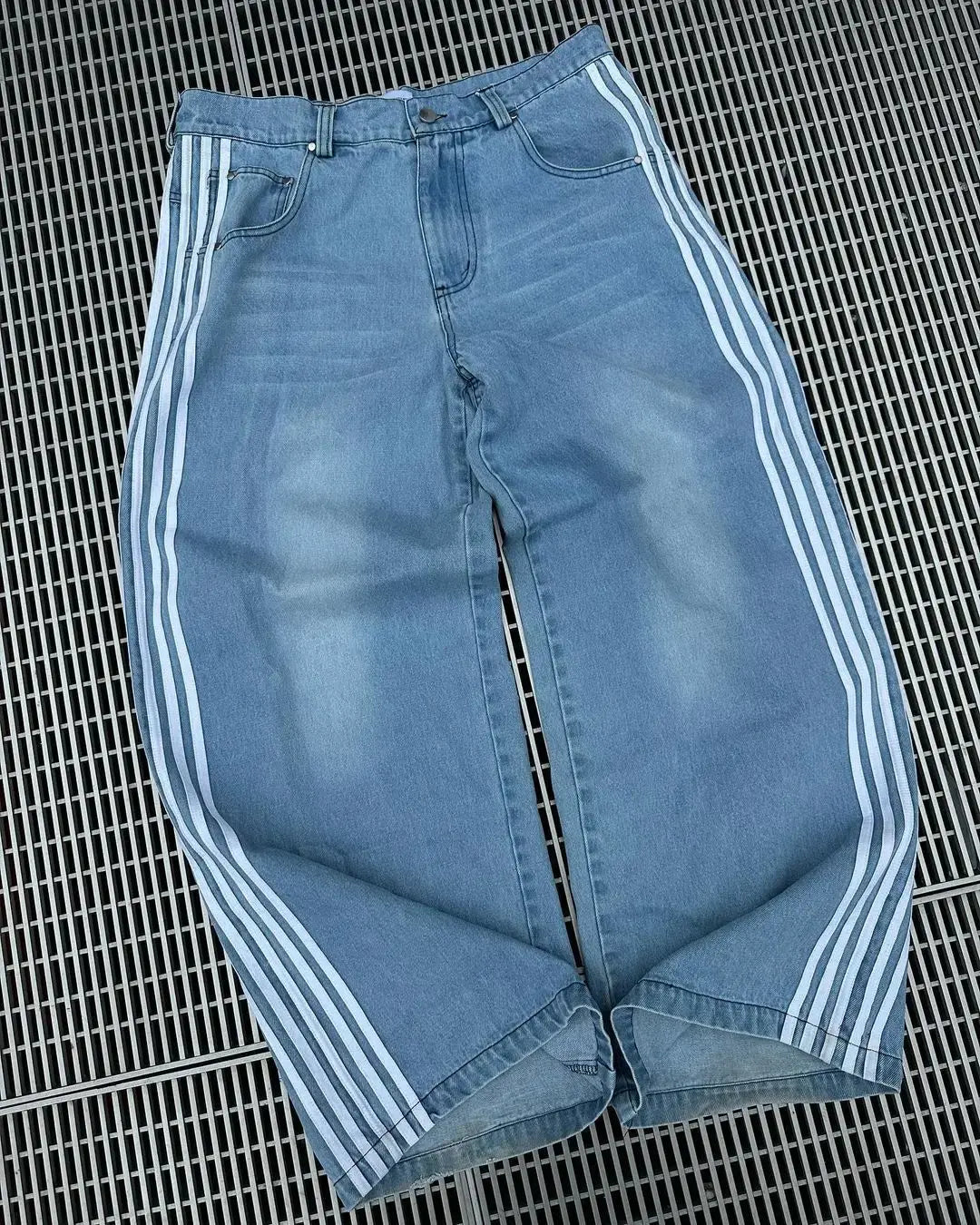 Dame Baggy Jeans Høj Talje 3