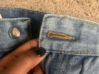 Dame Baggy Jeans Vintage Stil 4