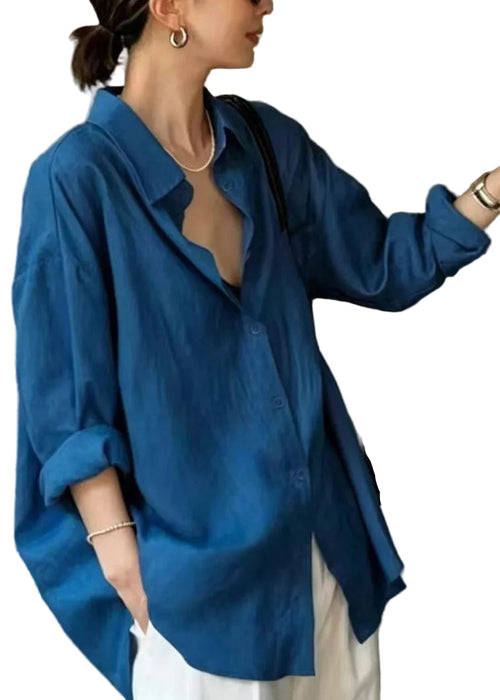 Dame Bluse Casual Komfortabel Pasform 0