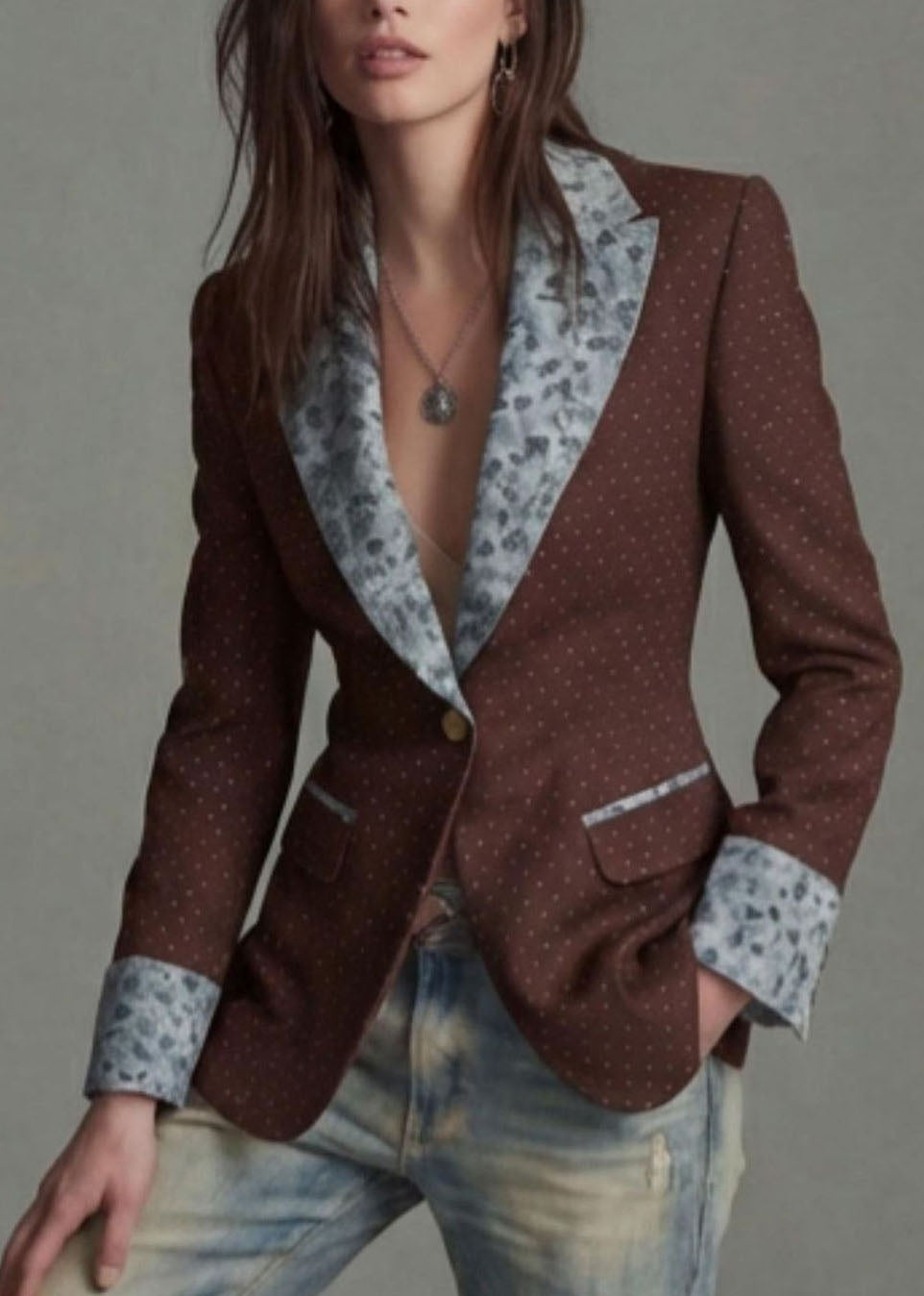 Dame Bluse Casual Komfortabel Stil 1