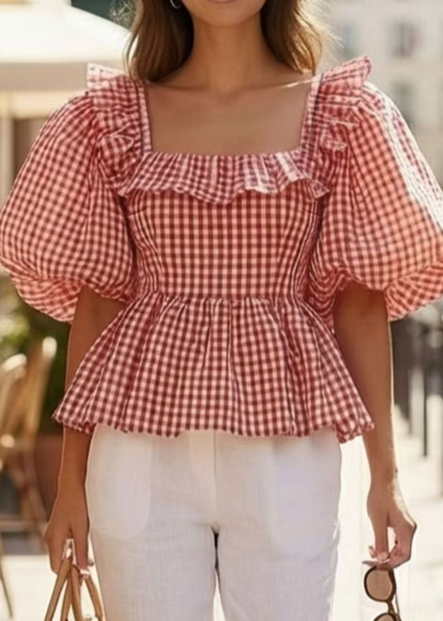 Dame Bluse Casual Stilfuld - Løs Pasform til Daglig Brug 4