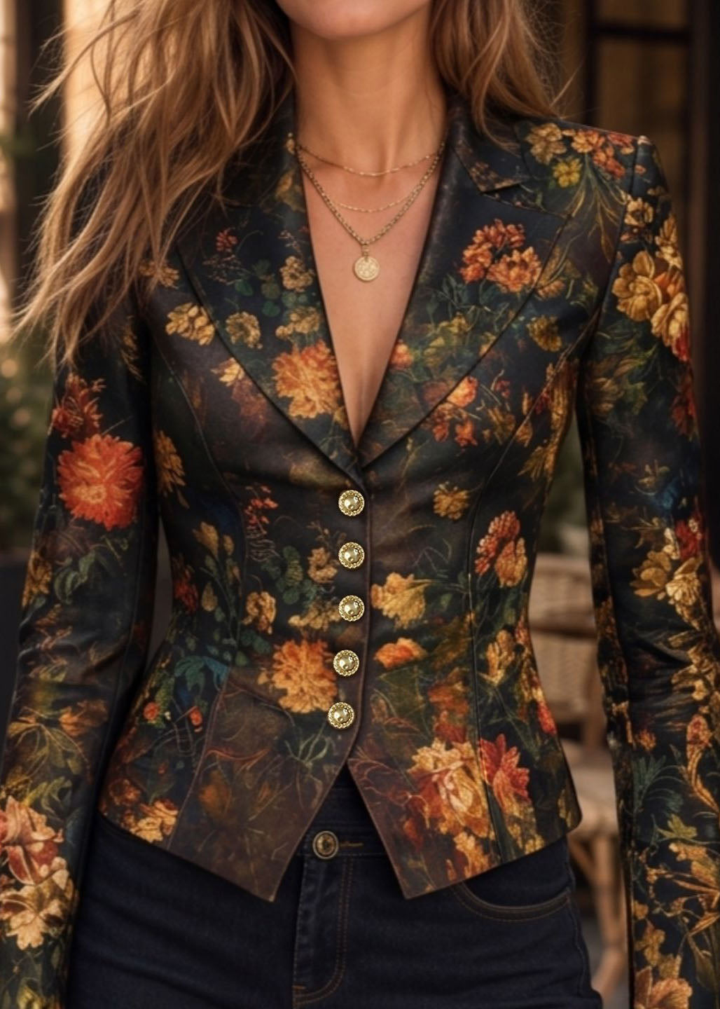 Dame Bluse Casual Stilfuld 3