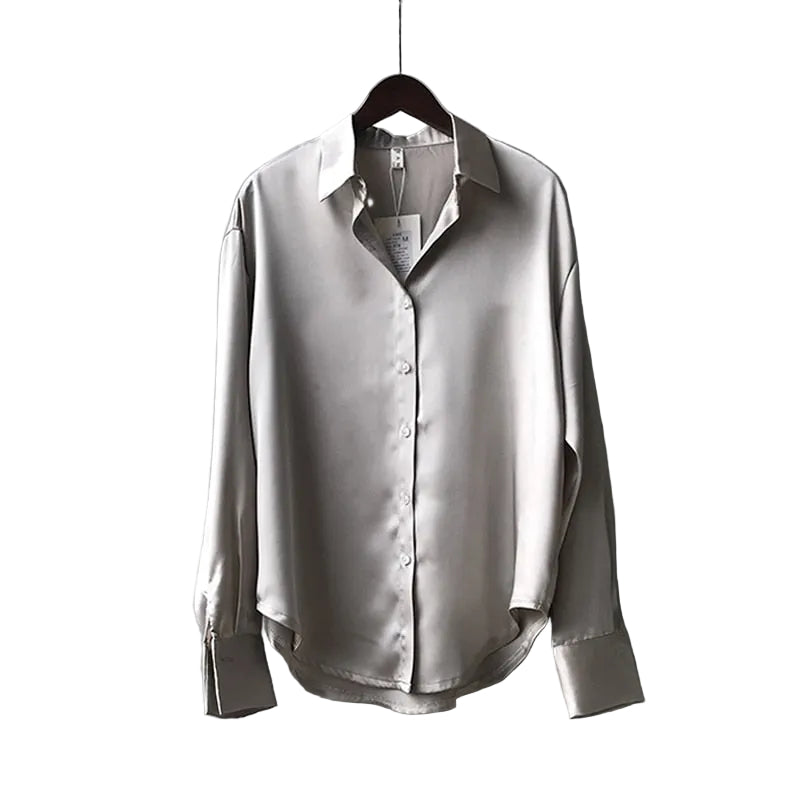 Dame Bluse Vintage-Inspireret Med Tidløs Stil 0
