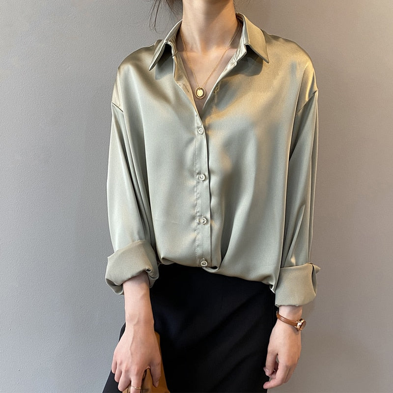 Dame Bluse Vintage-Inspireret Med Tidløs Stil 2