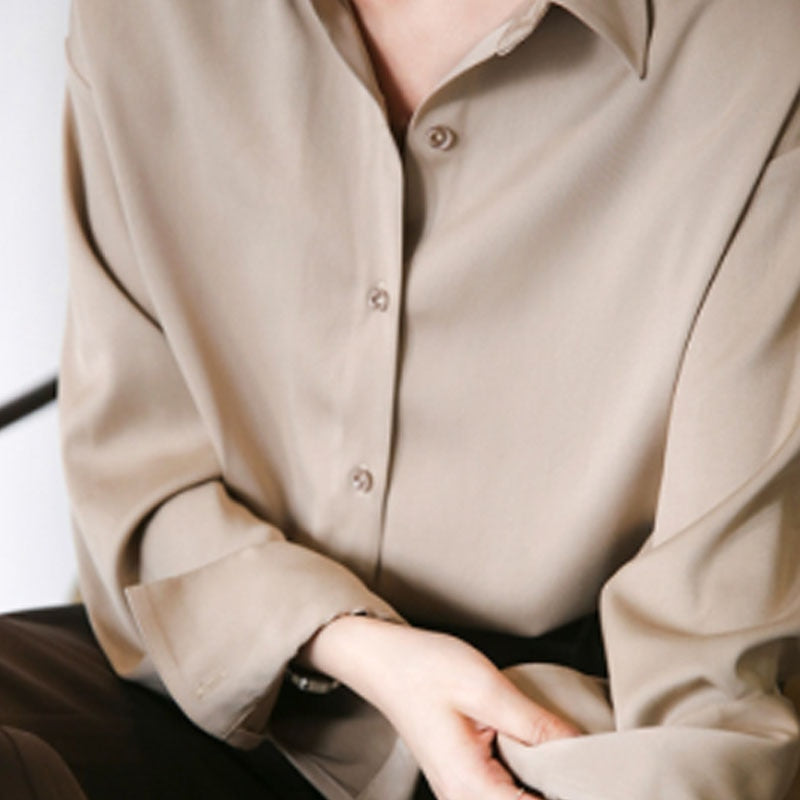 Dame Bluse Vintage-Inspireret Med Tidløs Stil 4