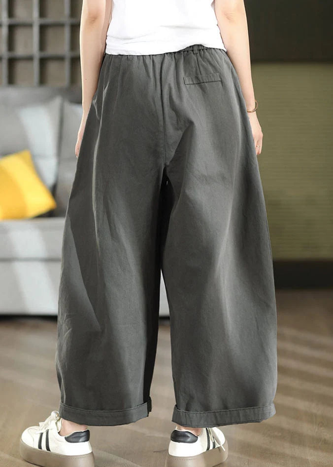 Dame Bukser Oversized med Vide Ben til Afslappet Stil 3