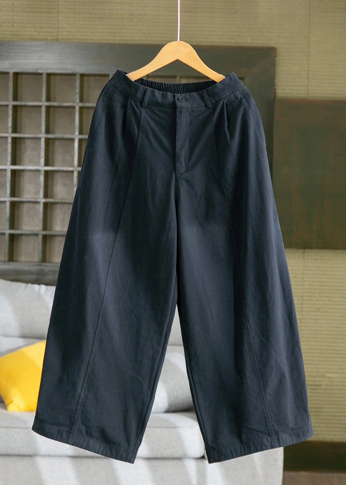 Dame Bukser Oversized med Vide Ben til Afslappet Stil 4