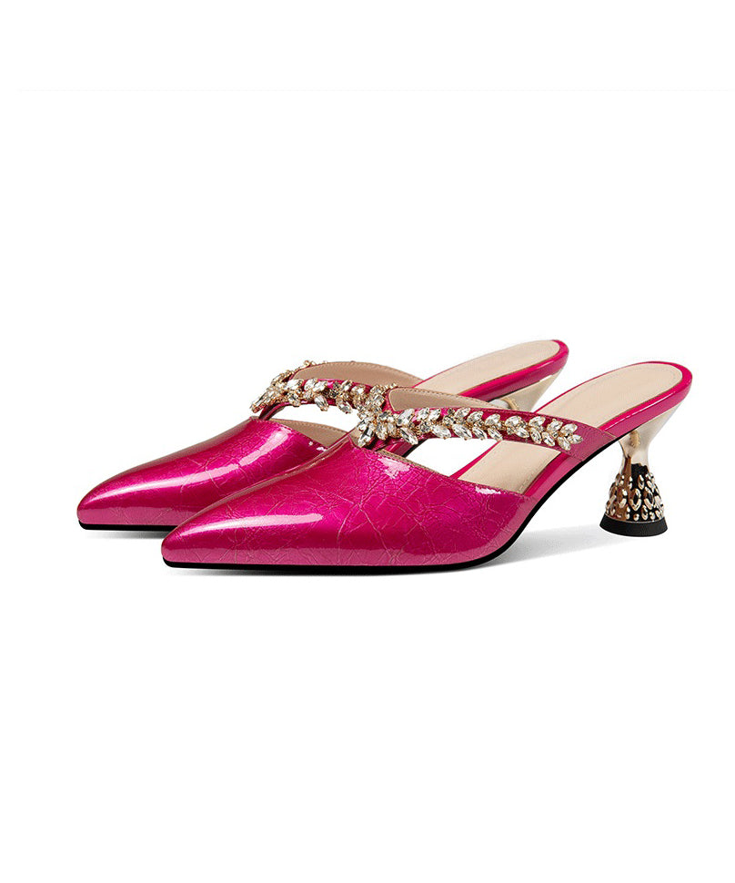 Dame Chunky Sandaler med Splejsning 4