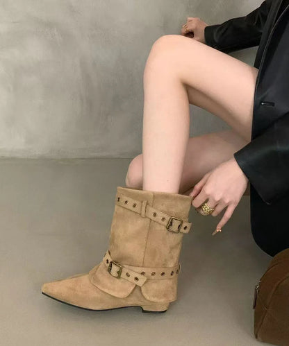 Dame Chunky Støvler Casual 0