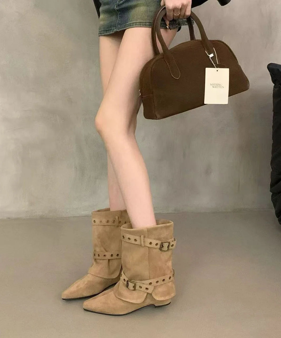 Dame Chunky Støvler Casual 1