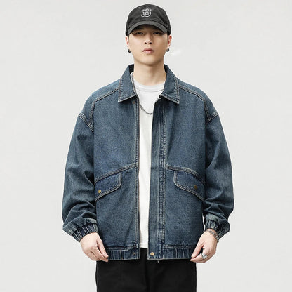 Dame Denimjakke Oversized Stil 1