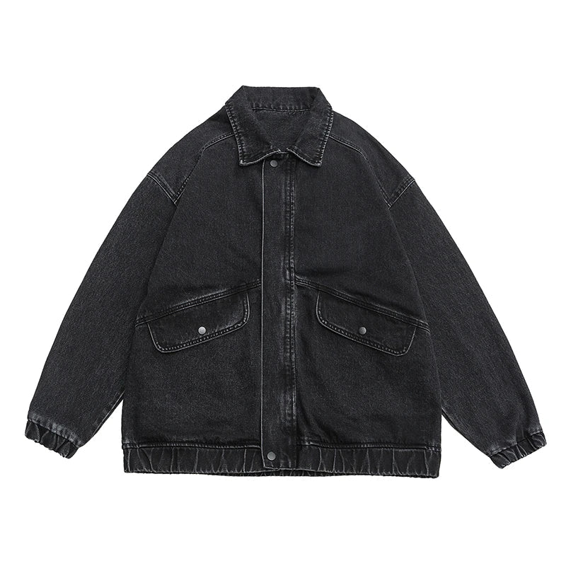 Dame Denimjakke Oversized Stil 5