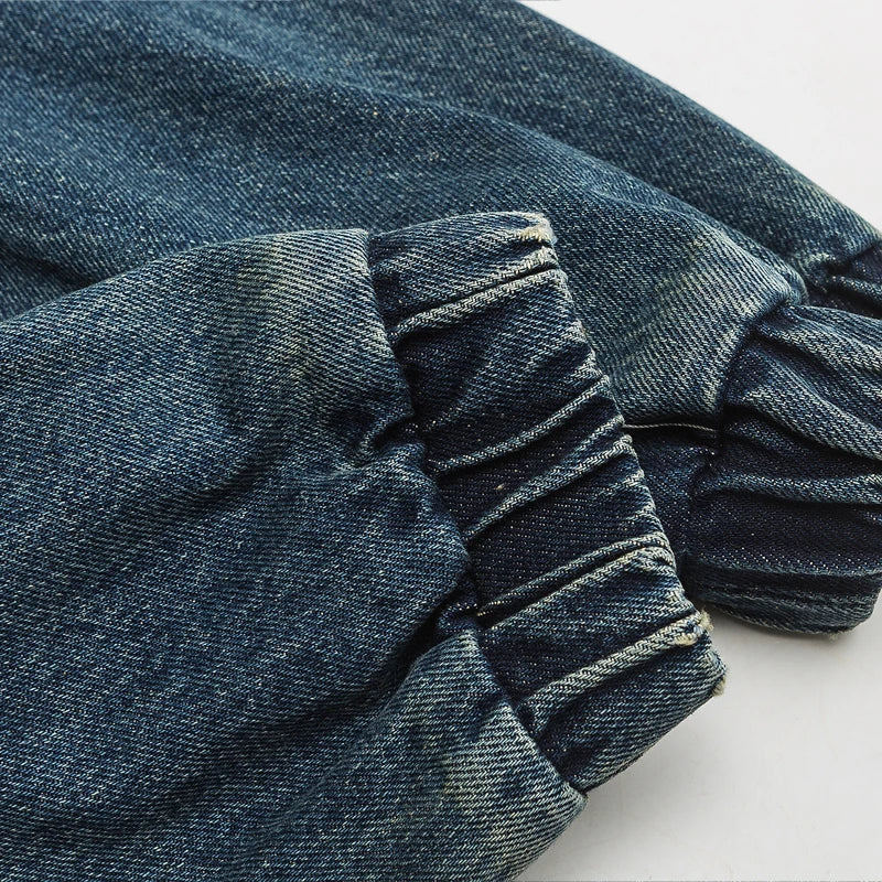 Dame Denimjakke Oversized Stil 7