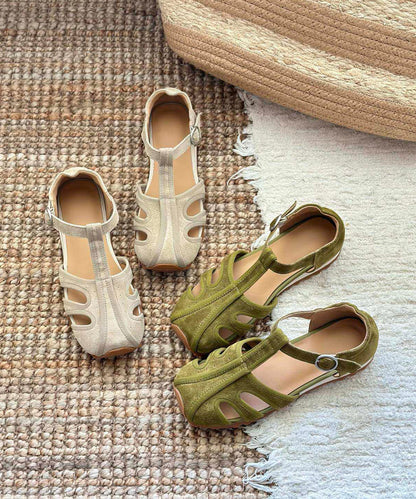 Dame Flade Sandaler Retro Design 2