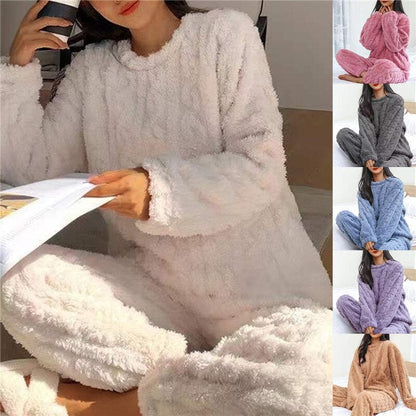 Dame Fleece Pyjamassæt Komfortabel 1