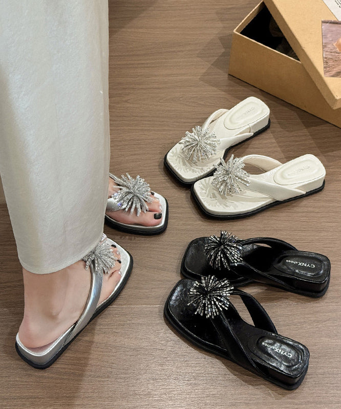 Dame Flip Flops med Kilehæl 3