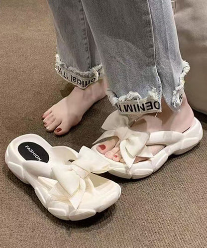 Dame Flip Flops med Sløjfe 0