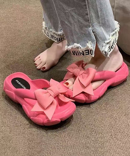 Dame Flip Flops med Sløjfe 1