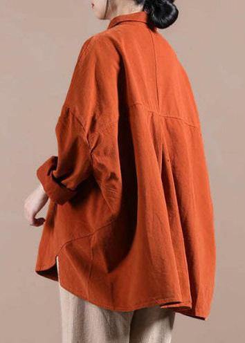 Dame Frakke Batwing Sleeve Løs Fit 3