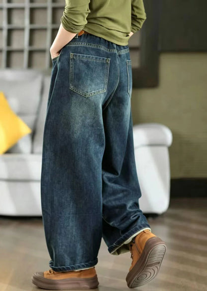 Dame Harembukser Oversized Lommer Casual Stil 3