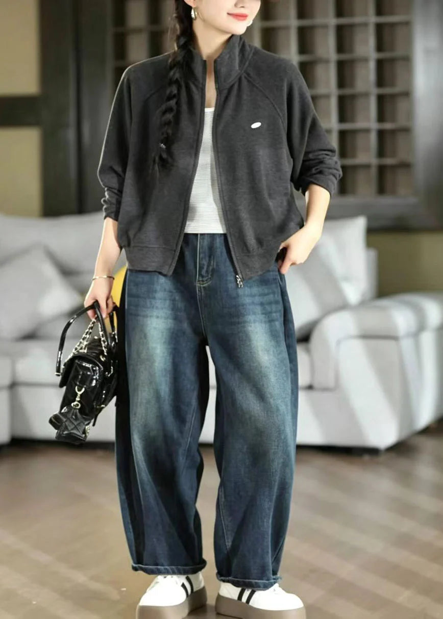 Dame Harembukser Oversized Lommer Casual Stil 4
