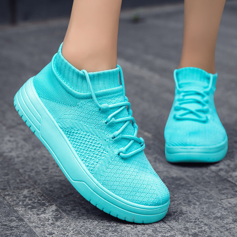 Dame Høj-Top Sneakers Komfortabel Stil 3