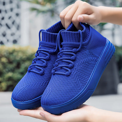 Dame Høj-Top Sneakers Komfortabel Stil 4