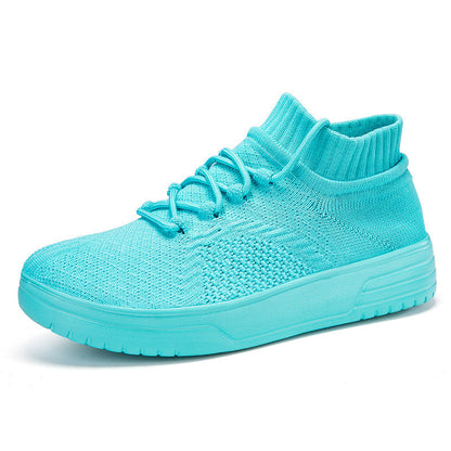Dame Høj-Top Sneakers Komfortabel Stil 7