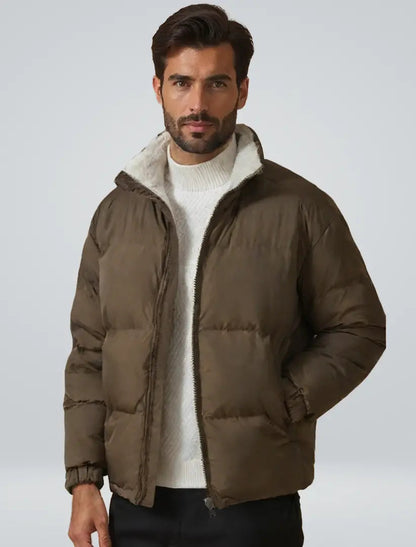 Dame Jakke Puffer Med Trendy Design 1