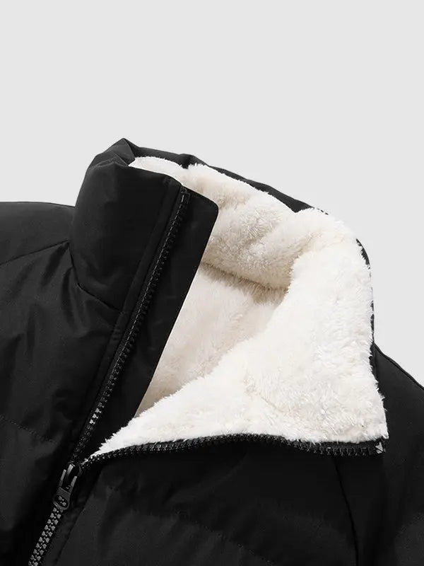 Dame Jakke Puffer Med Trendy Design 5