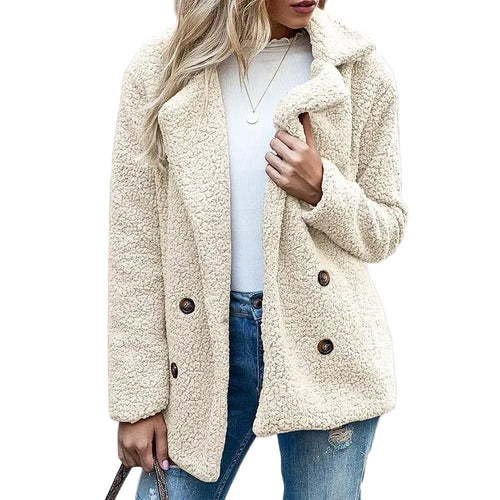 Dame Jakke Vinter Med Luftigt Design 0