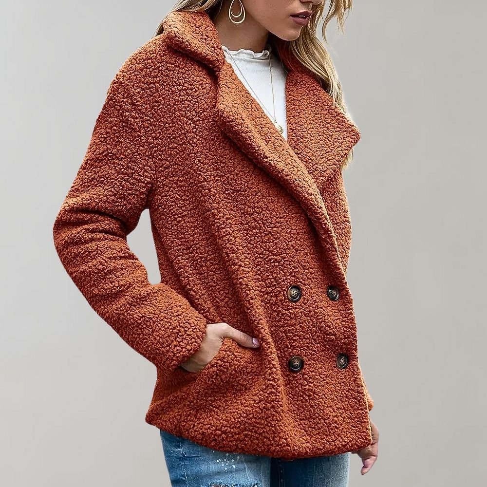 Dame Jakke Vinter Med Luftigt Design 4