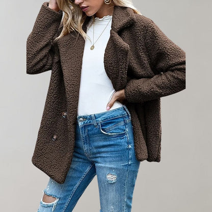 Dame Jakke Vinter Med Luftigt Design 5