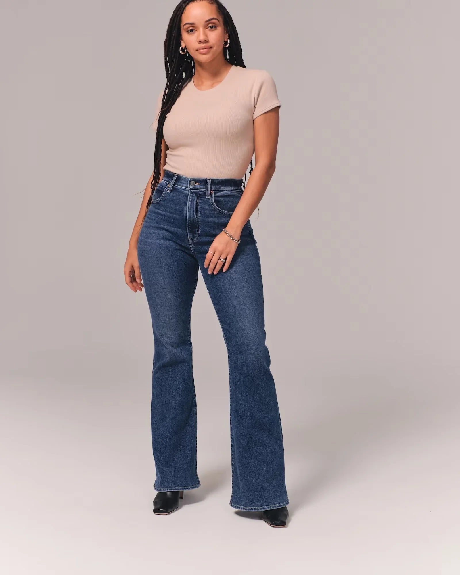 Dame Jeans Høj Talje Trendy 1