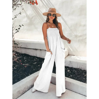 Dame Jumpsuit Løs Casual 6