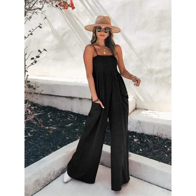 Dame Jumpsuit Løs Casual 9