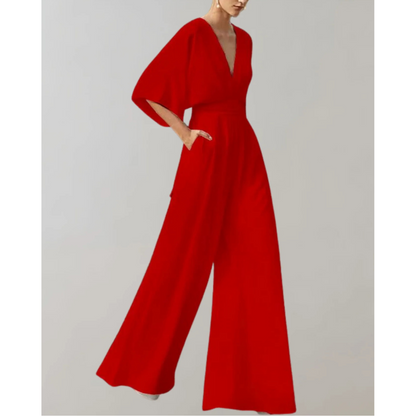 Dame Jumpsuit Med Flatterende Snit Til Dag- Og Aftenbrug 3