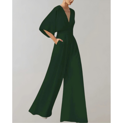 Dame Jumpsuit Med Flatterende Snit Til Dag- Og Aftenbrug 6