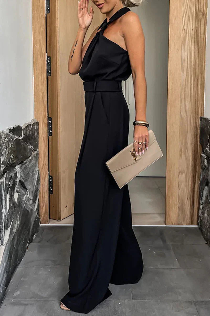Dame Jumpsuit Med Lommer - Komfortabel Og Stilfuld Design 4