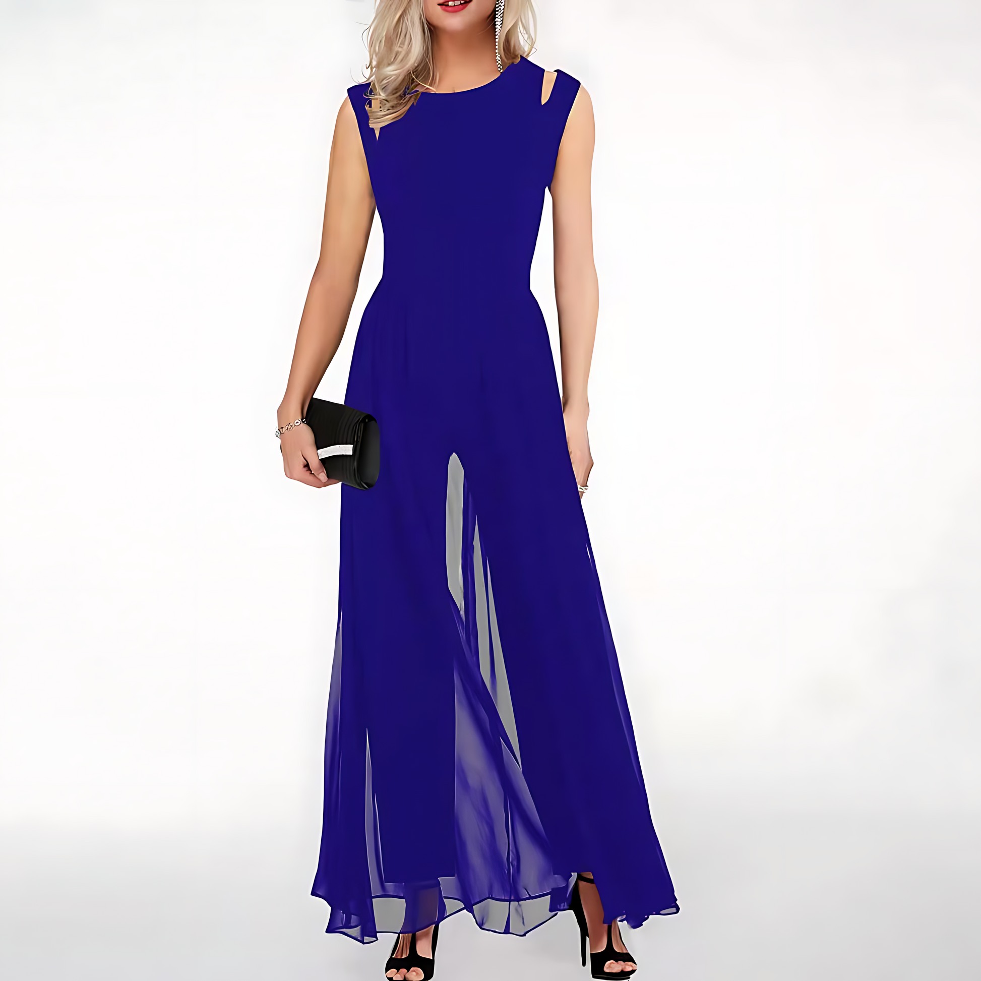 Dame Jumpsuit Trendy Design Til Kvinder - Slank Silhuet For Dag- Og Aftenbrug 6
