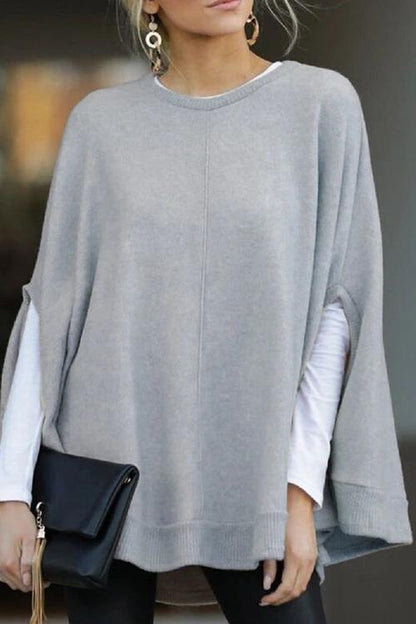 Dame Kappetrøje med Batwing Ærmer Casual 3