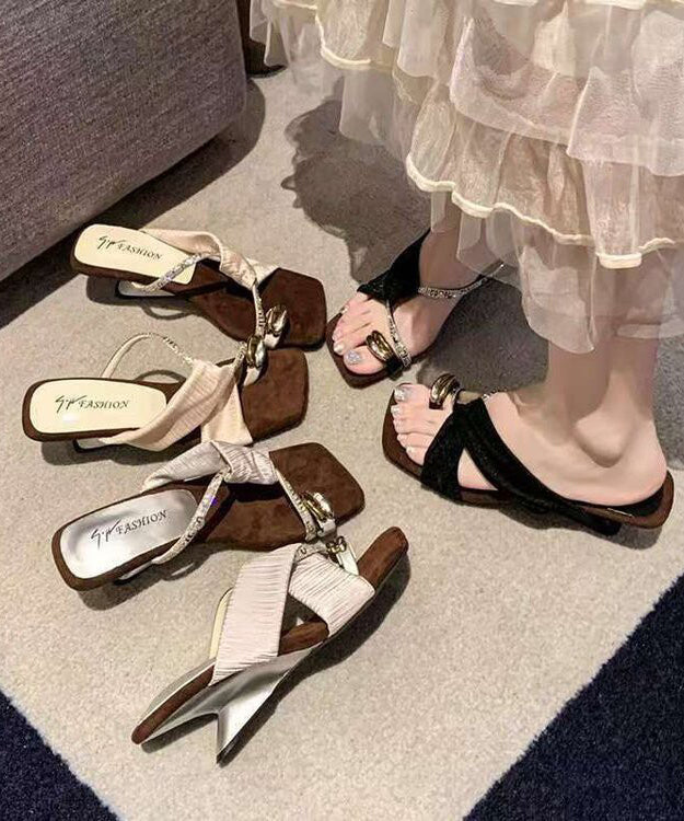 Dame Kile Sandaler med Peep Toe 4