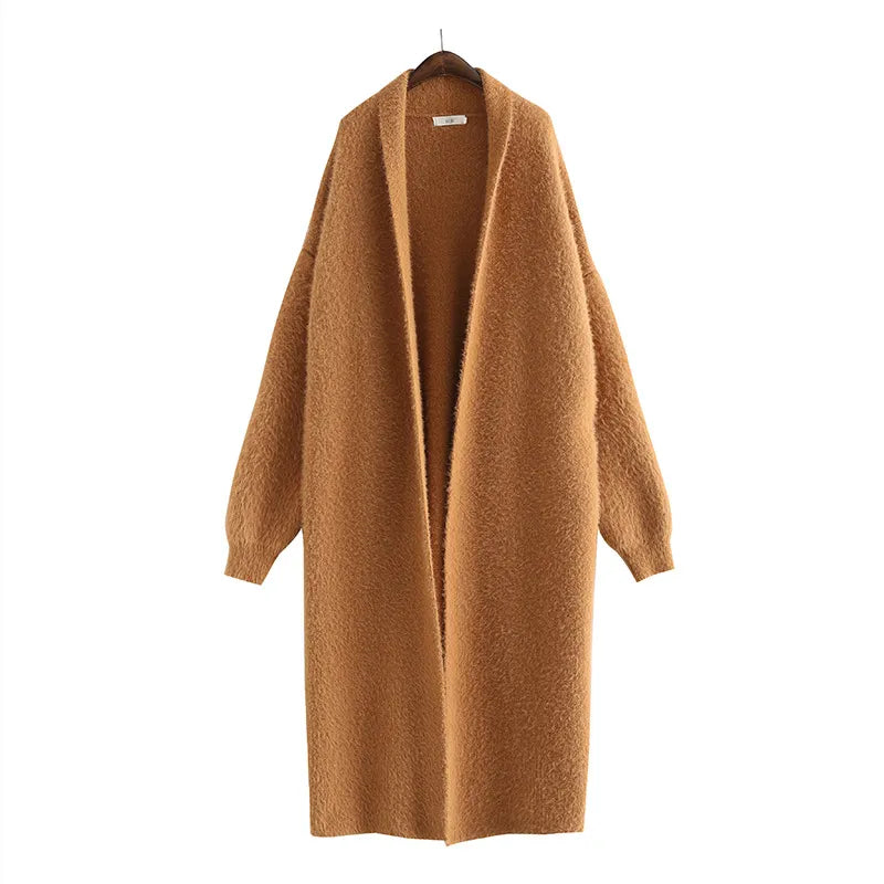 Dame Langline Cardigan Åben Stil 2