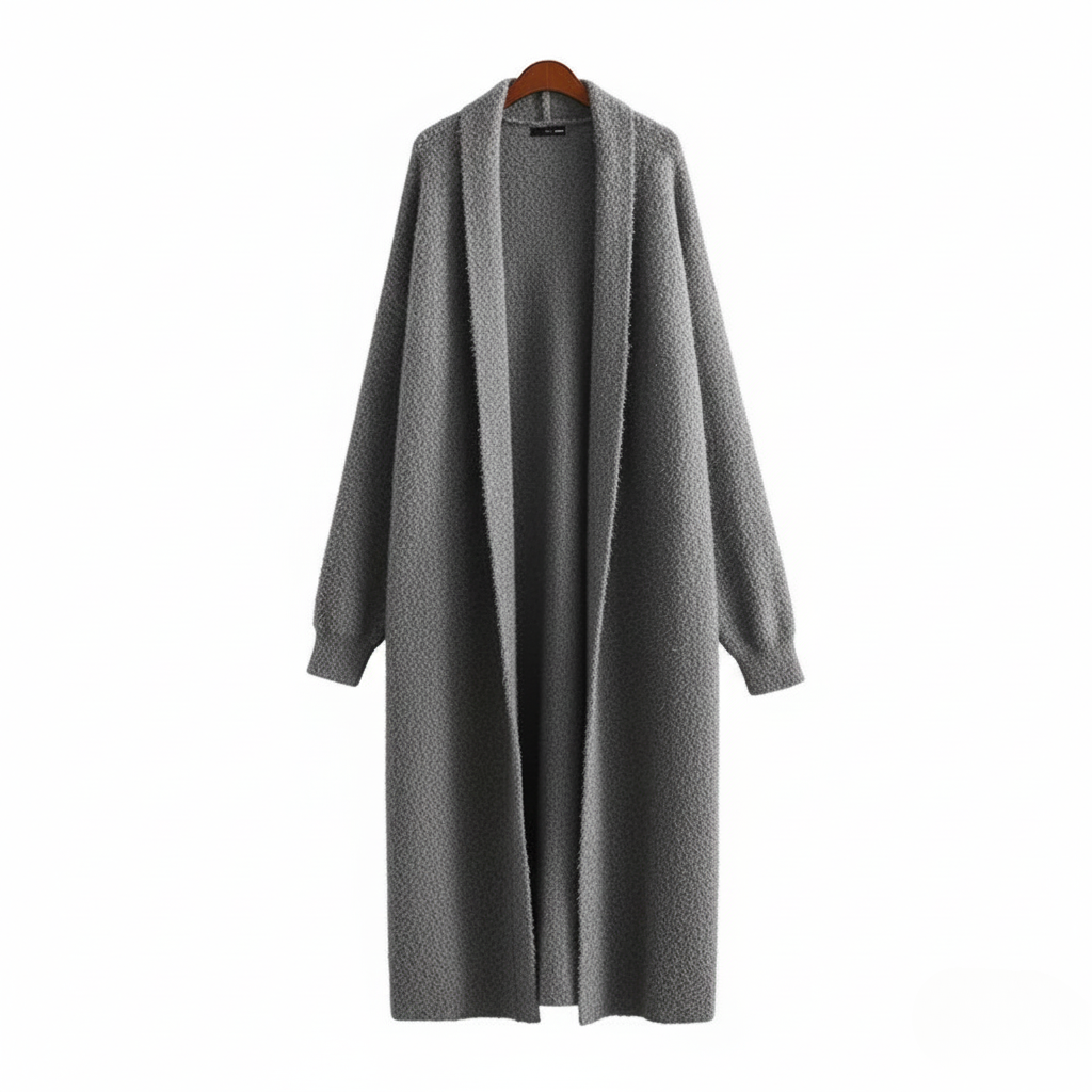 Dame Langline Cardigan Åben Stil 4