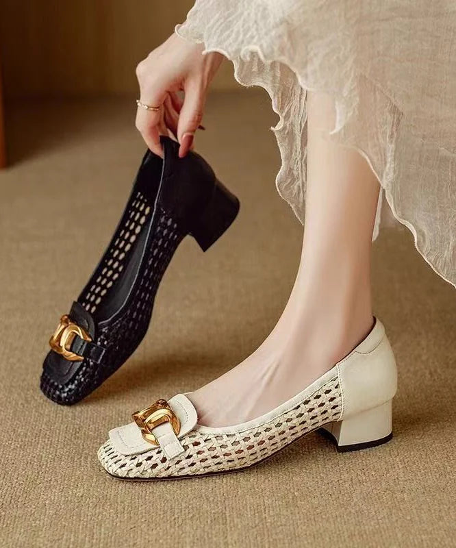 Dame Loafers Chunky Design Med Komfortabel Indersål 0