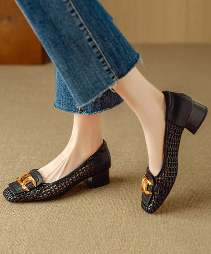 Dame Loafers Chunky Design Med Komfortabel Indersål 3
