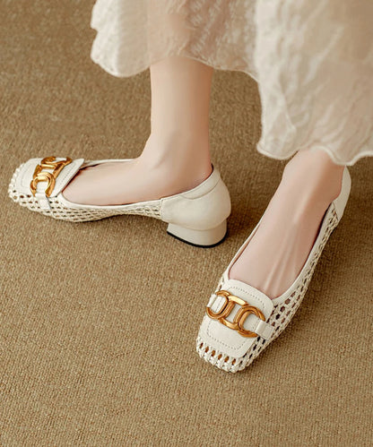 Dame Loafers Chunky Design Med Komfortabel Indersål 4