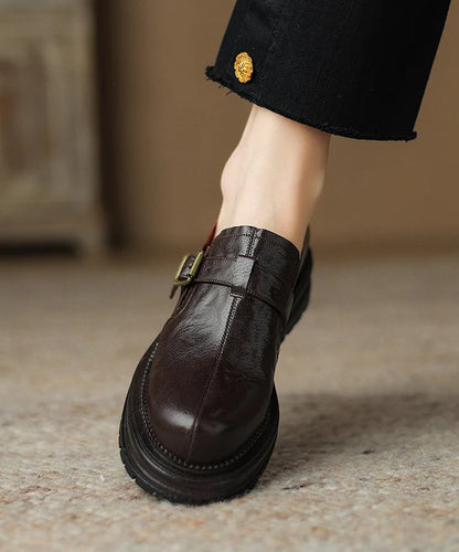 Dame Loafers Plateau Stilfuld 1